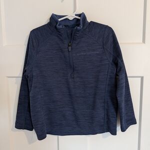 Vineyard Vines Navy Grid Performance Quarter-Zip